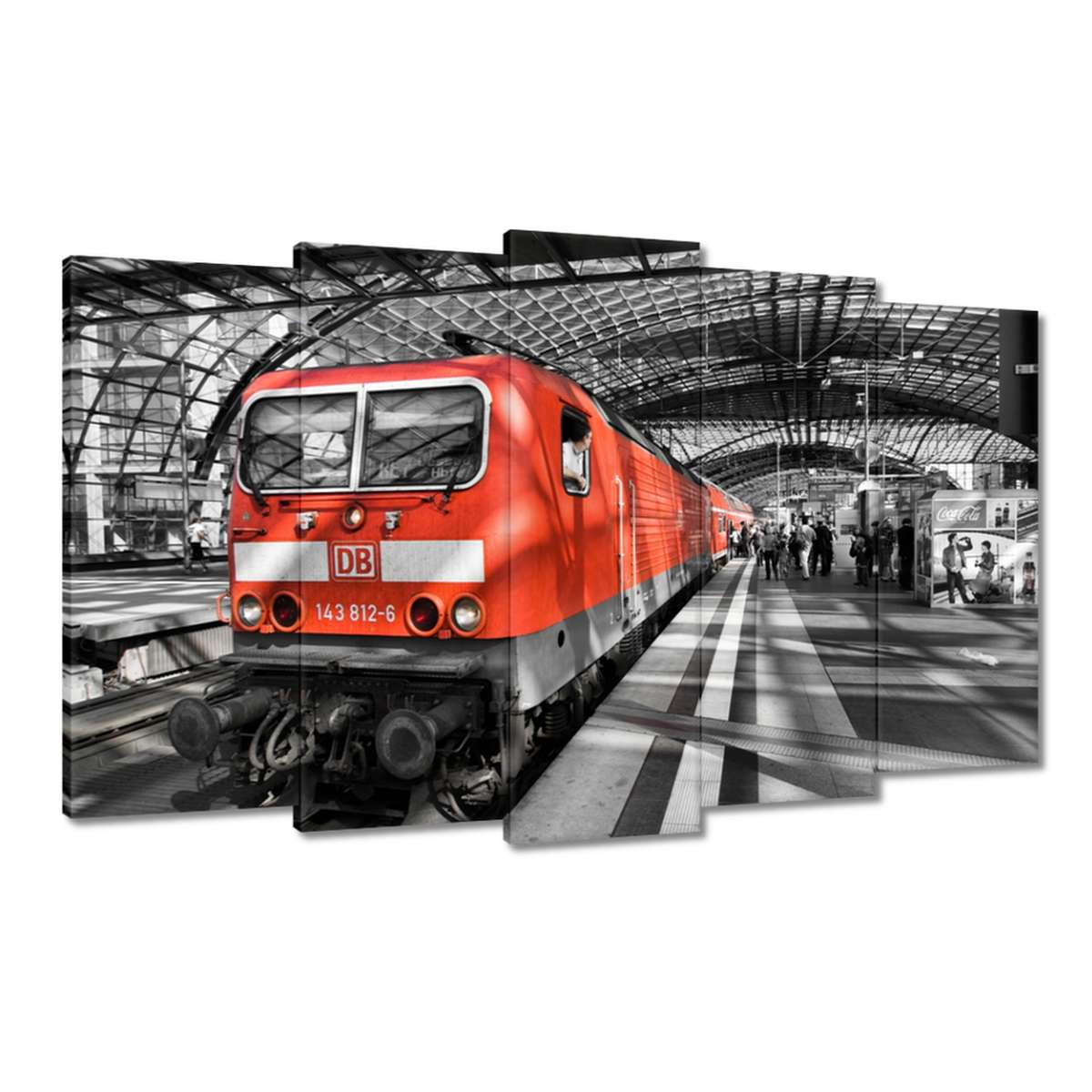 Obrazy 100x60 Vlak v Berlíně