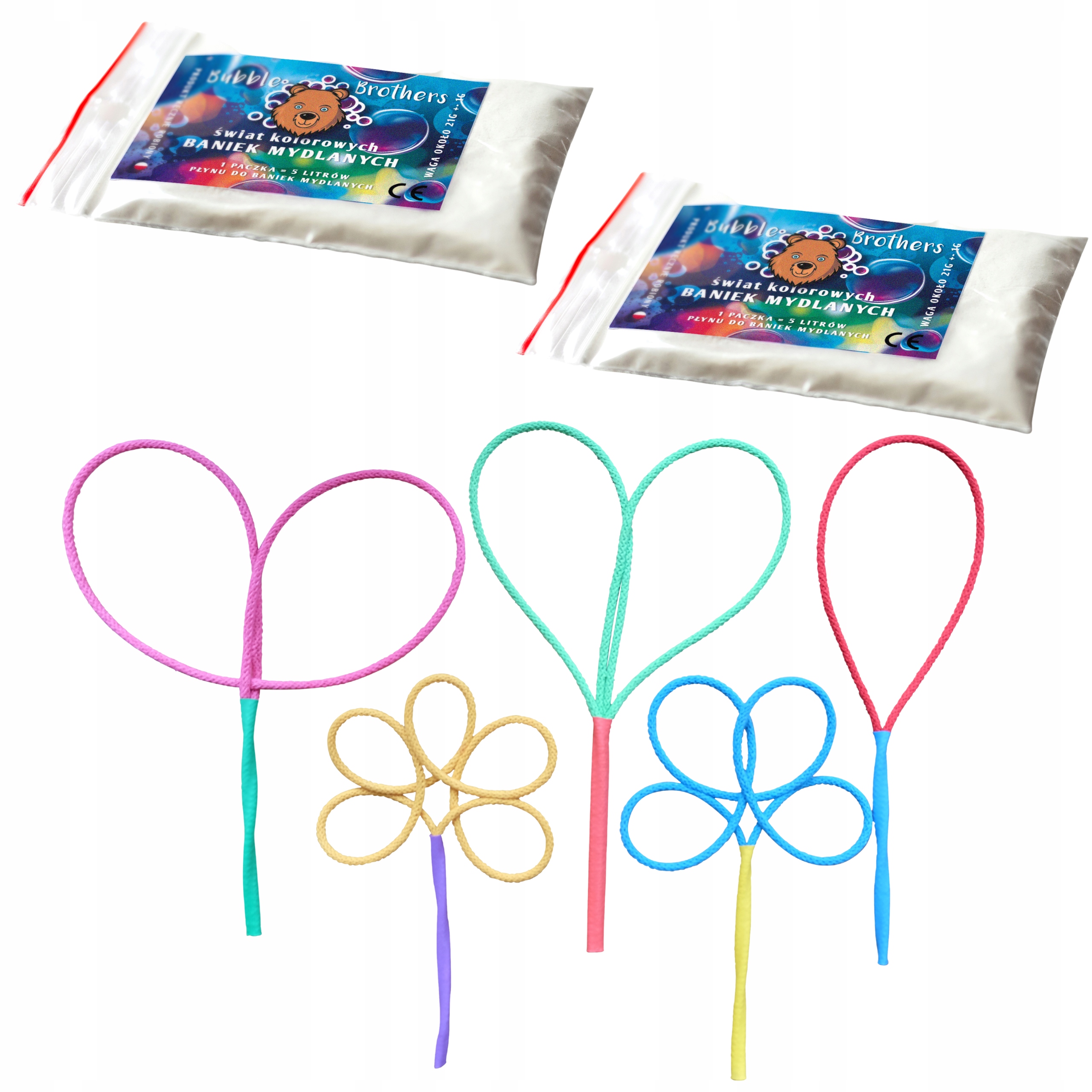 

Płyn do Baniek Mydlanych 10 Litrów 5 obręczy