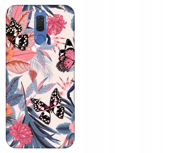 

Etui pokrowiec Huawei Mate 10 Lite Motyle dżungla