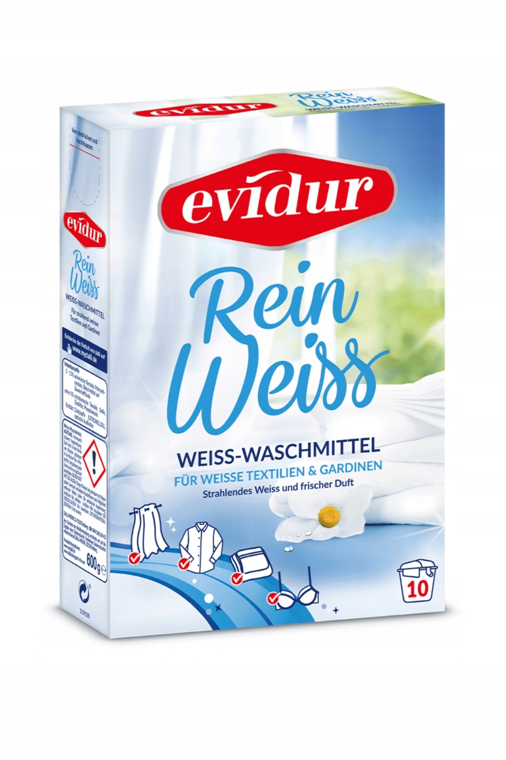 

Evidur Rein Weiss Proszek Do Prania 600G (10 Prań)