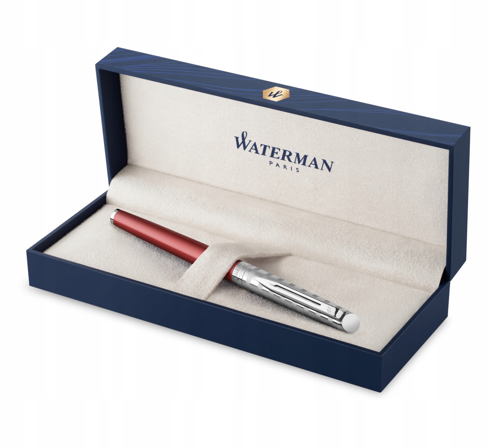 Pióro kulkowe Waterman Hemisphere Marine Red Informacje dodatkowe opakowanie prezentowe z wkładem