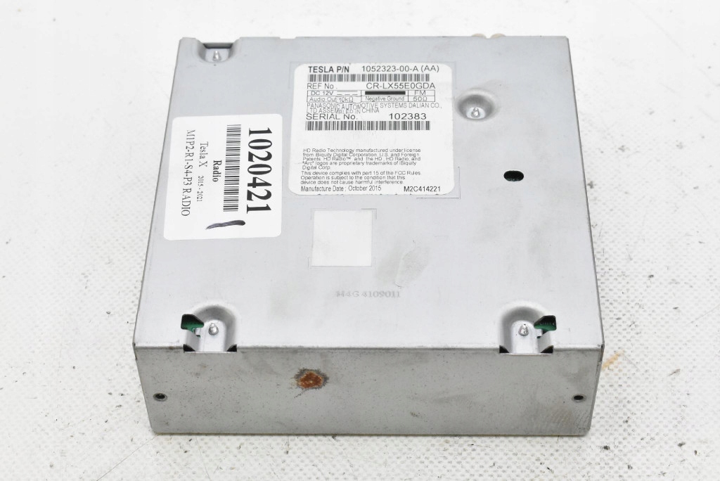 control unit module RADIA 1052323-00-A TESLA MODEL X 90D 15-21