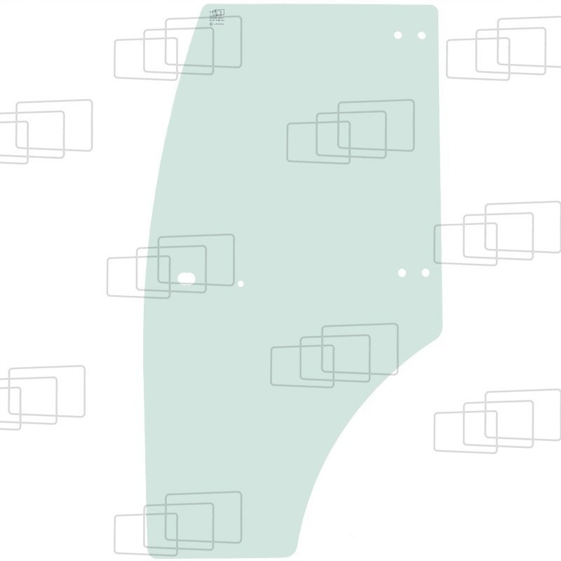 čelní sklo pro traktor John Deere dveře levé ER387925