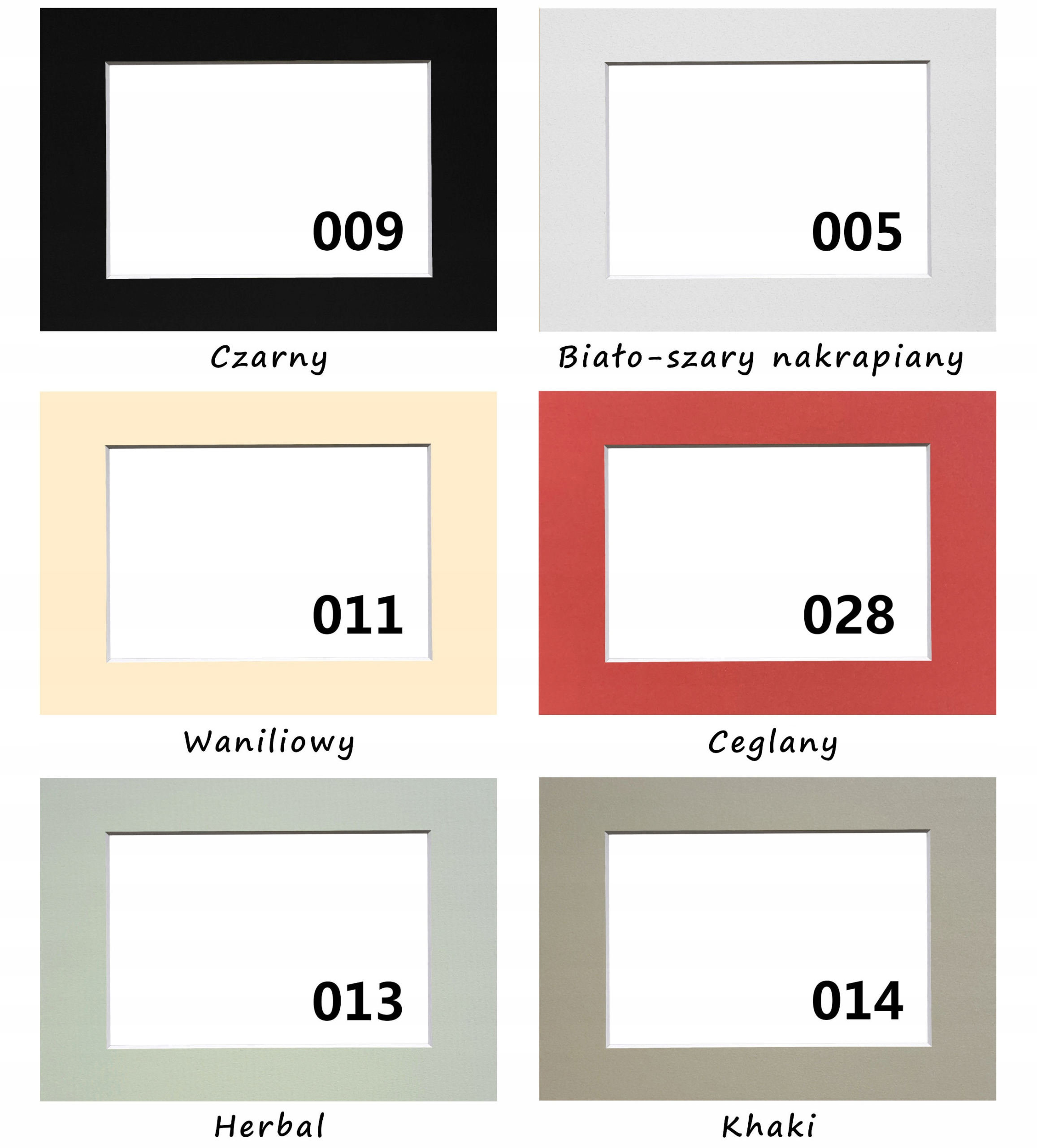 Passepartout NA WYMIAR paspartu passe-partout Szerokość produktu 80 cm