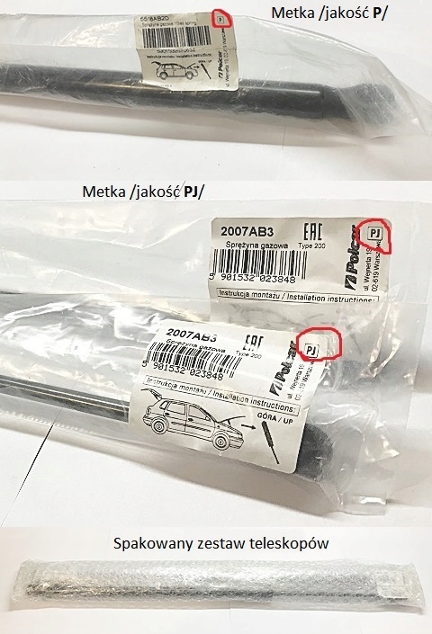 SIŁOWNIK KLAPY SEAT LEON 1M 11.99-05.05 Stan opakowania oryginalne