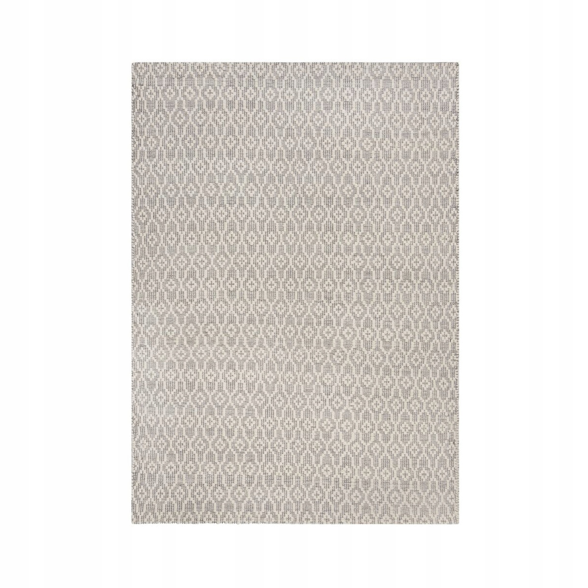 120x170 Ručne tkaný kusový koberec Nur Wool Dream Grey/Ivory