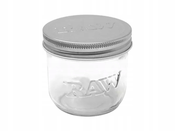 

Słoik bezzapachowy Raw Mason Jar pojemność 295 ml