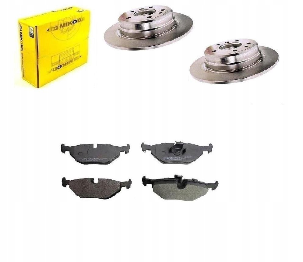 Kotouče Brzdové Bmw 5 E34 Zadní 300 mm Sada.