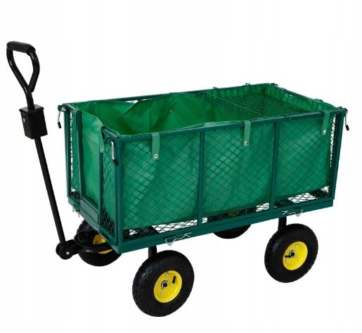 Taczka Wózek Transportowy Ogrodowy Otwierany 250kg
