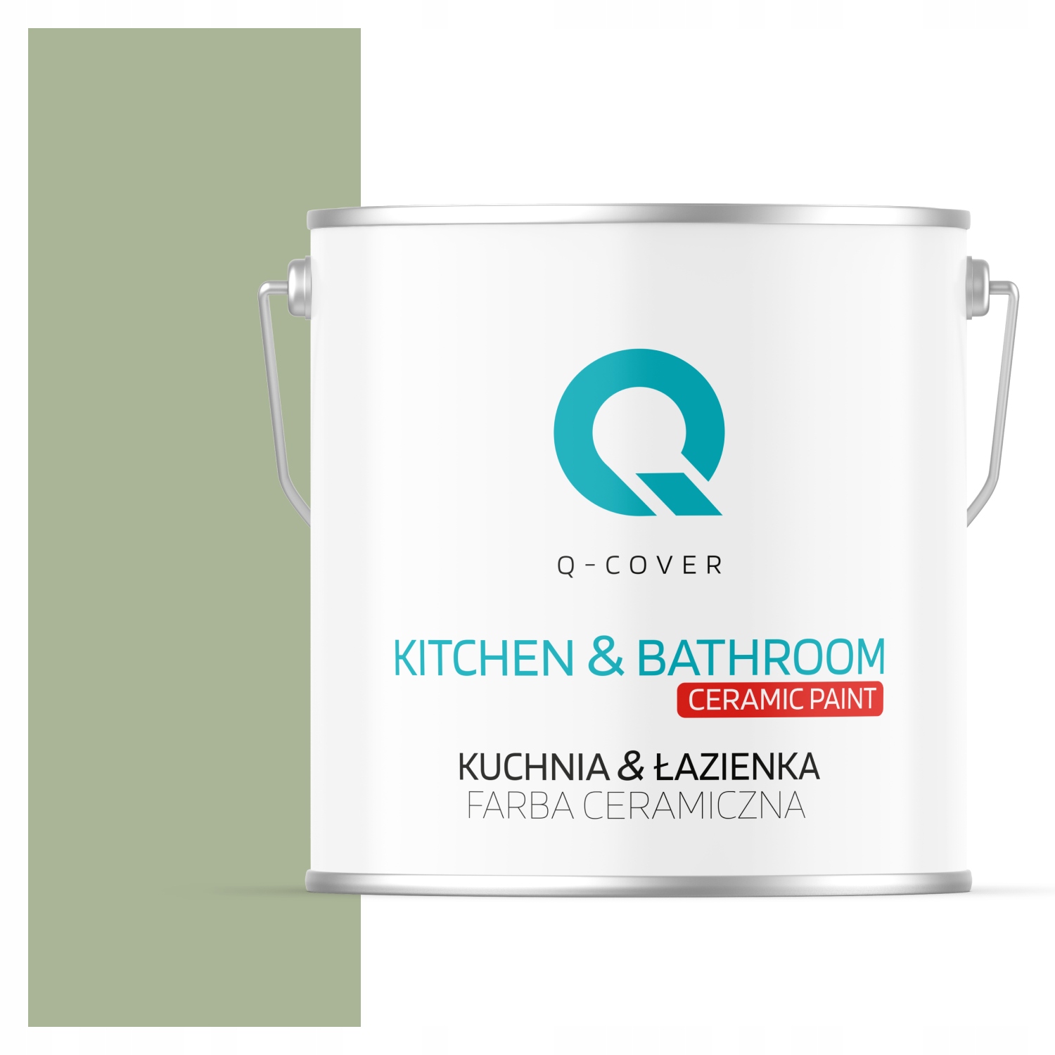 Farba Do Kúpeľne Odolná Voči Vlhkosti Zelená Farba H2143 Hlboká Matná 5 L