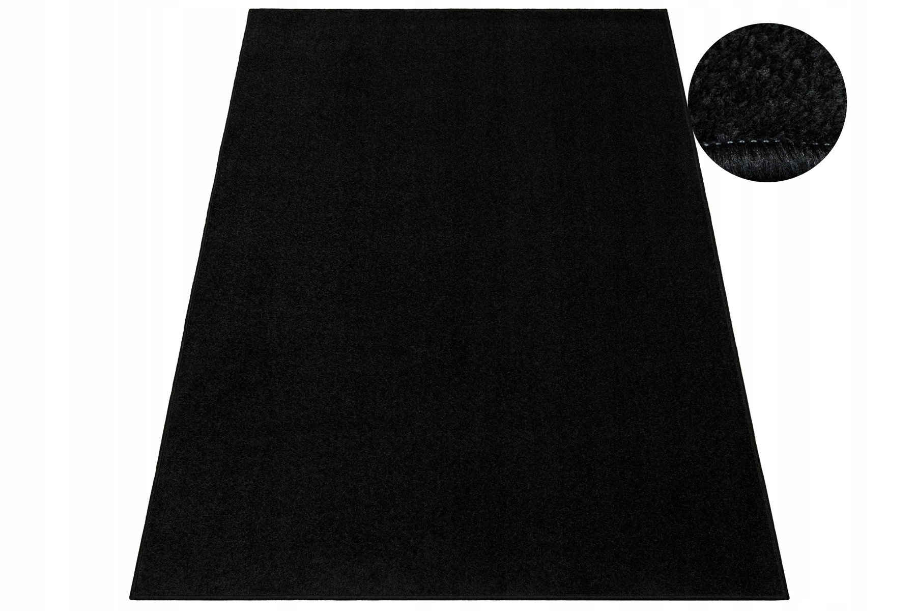 Dywan Do Salonu Sypialni Modny Miękki Czarny Na Wymiar Dynasty 200x250 cm