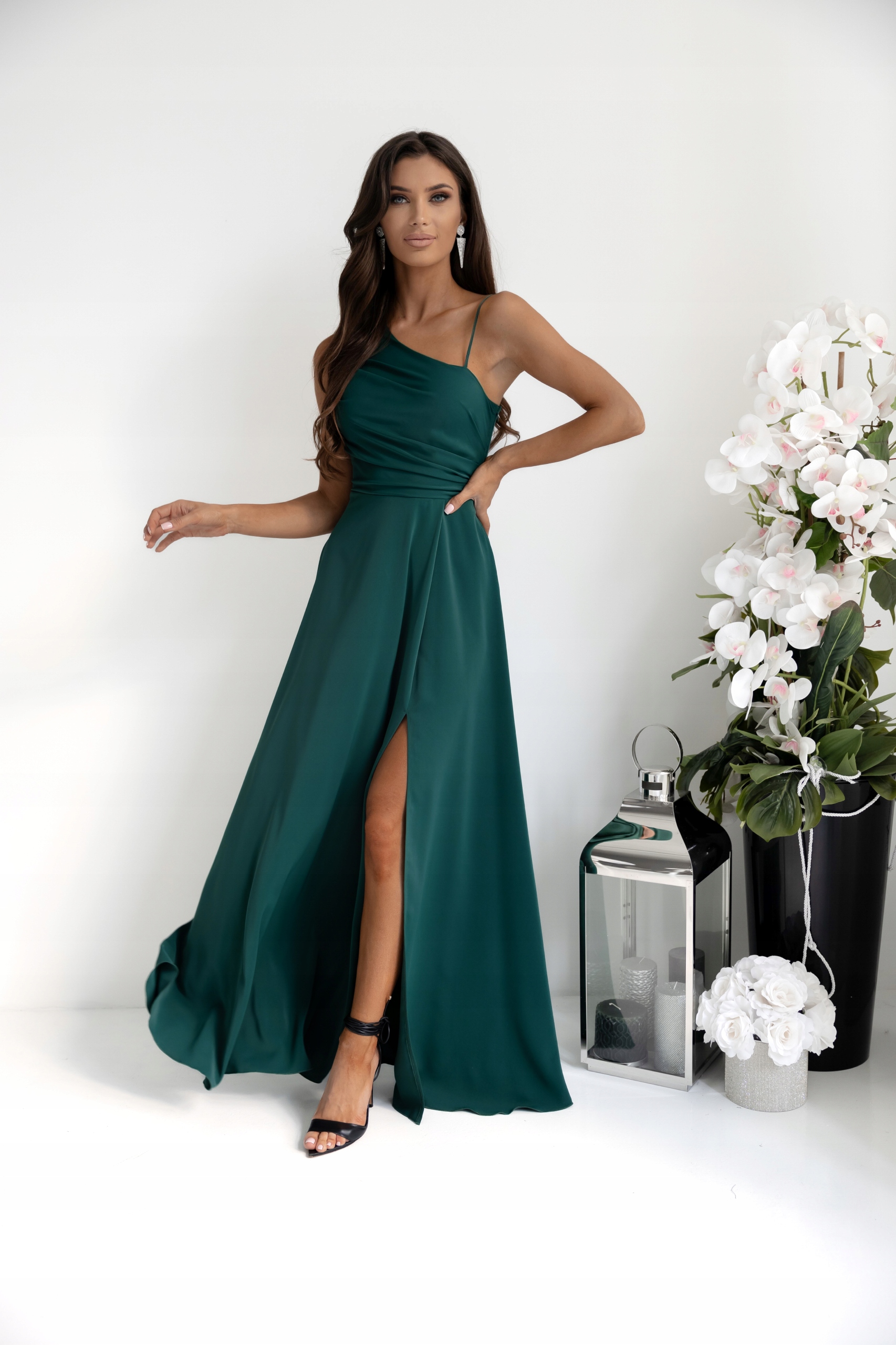 Šaty Na Svatební Hostinu Monako Zelená 40 L