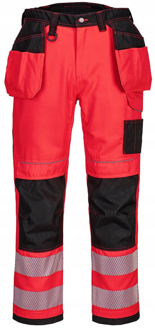 Výstražné kalhoty s pouzdrem Portwest T501 Rbk vel. 40 Uk (56 Eu)