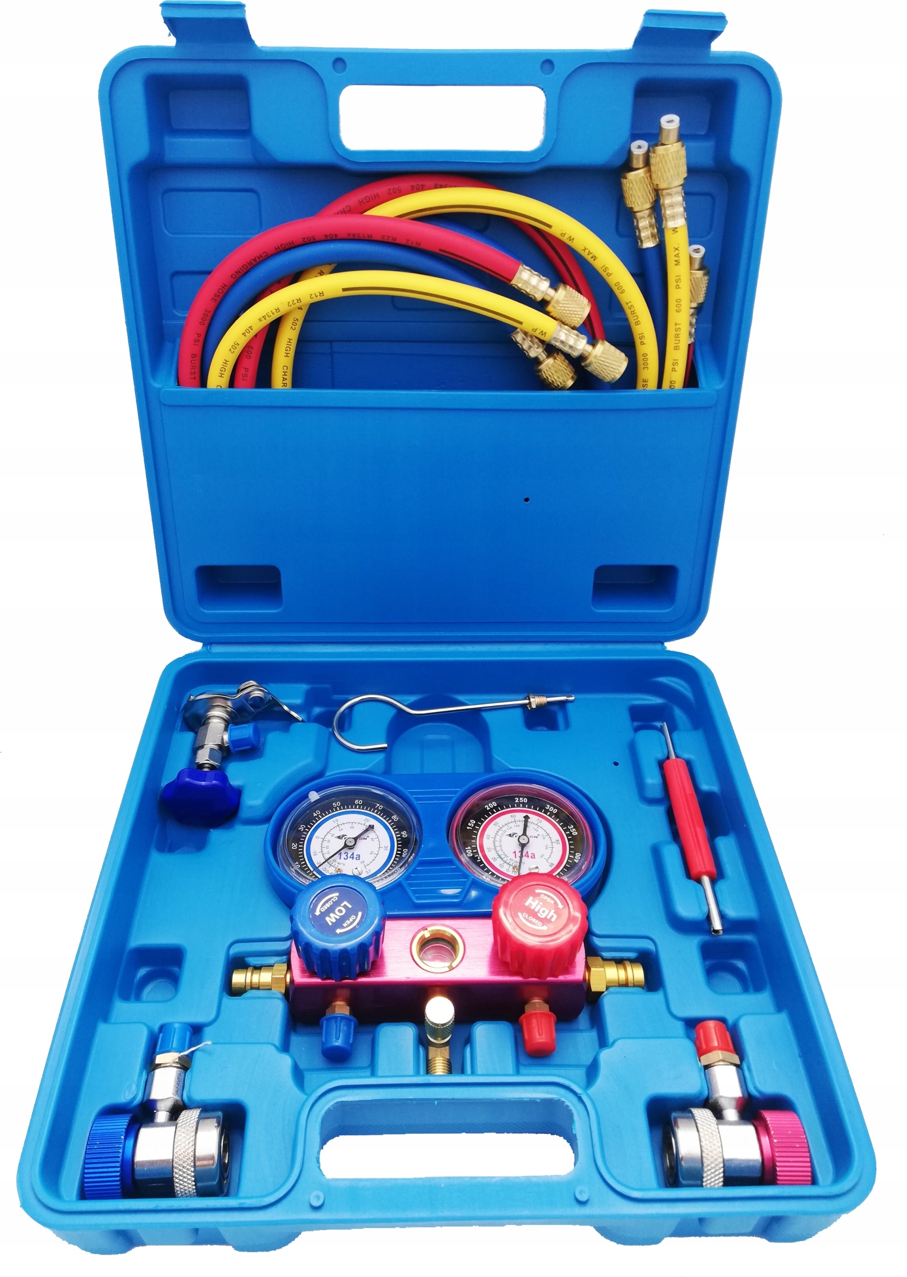 TESTER NAPEŁNIANIA MIERNIK KLIMATYZACJI ZESTAW