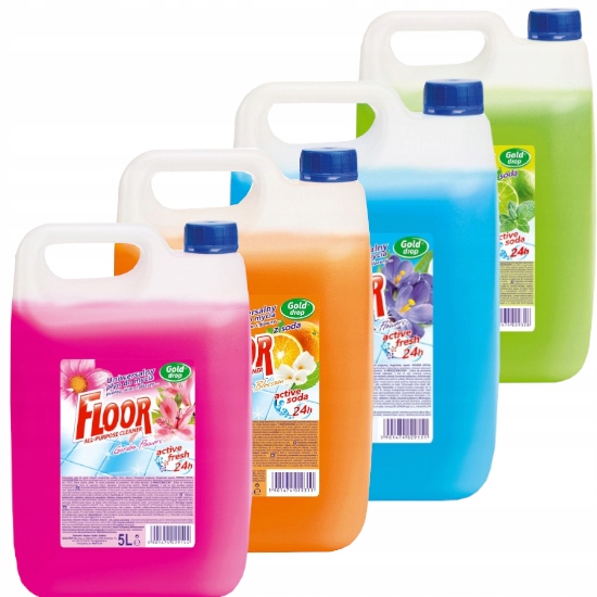

Uniwersalny płyn do mycia Floor Zestaw 4x 5 litrów