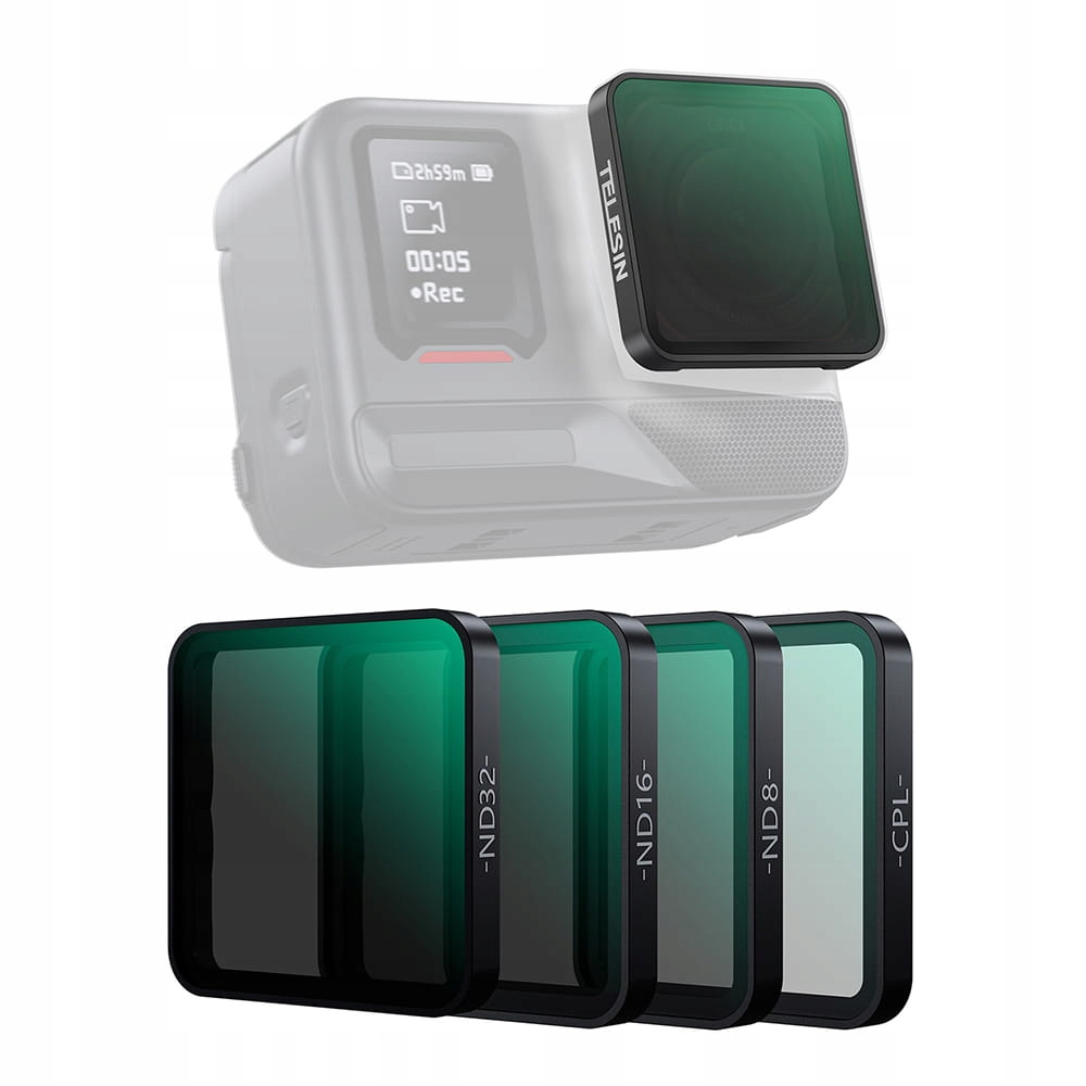 Zestaw filtrów szarych Nd Cpl do Insta360 Ace Pro Ace Pro 2 Telesin