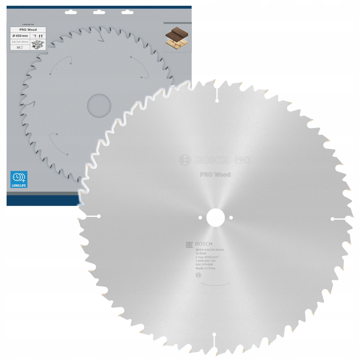 Tarcza Piła Widiowa Do Drewna 450x30mm 32 zębów Bosch Pro
