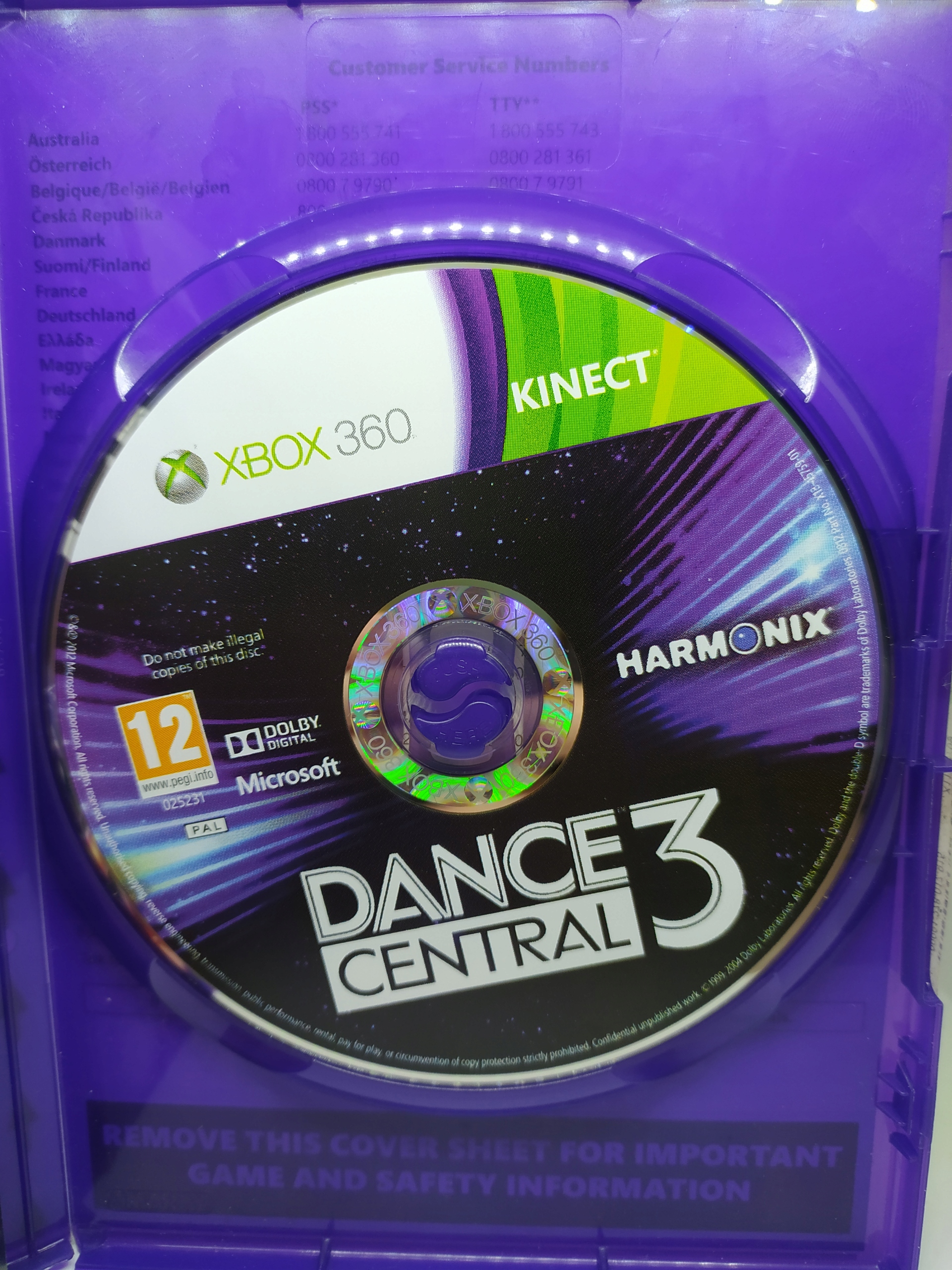 Dance Central 3 X360 XBOX 360 PL Producent Harmonix Music Systems