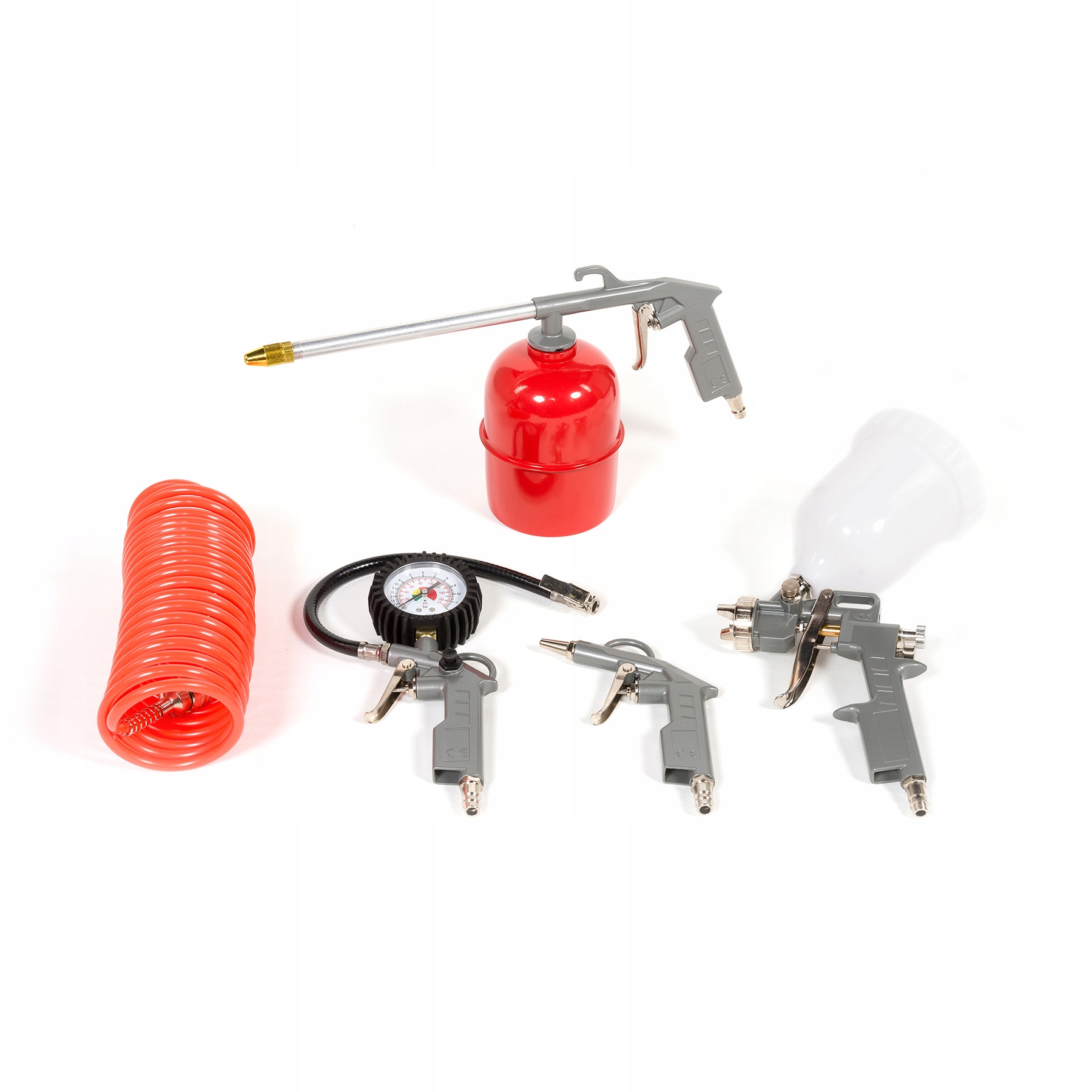 NARZĘDZIA PNEUMATYCZNE NAC ZESTAW LAKIERNICZY AKCESORIA DO KOMPRESORA 5SZT. Marka NAC