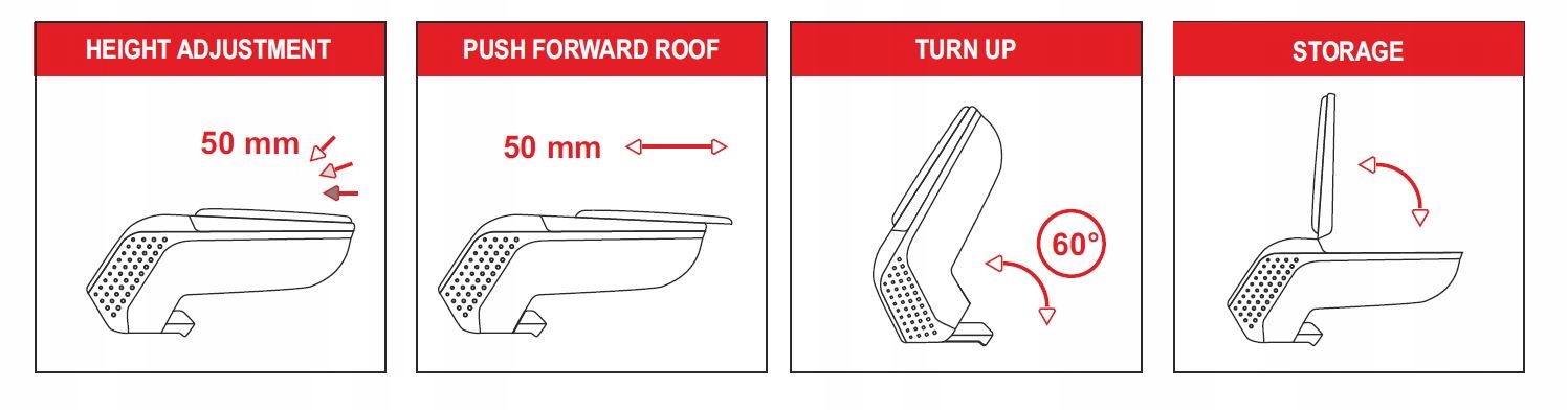 Podlokietnik ARM2 Toyota Yaris IV 2020 Bx Part manufacturer Rati