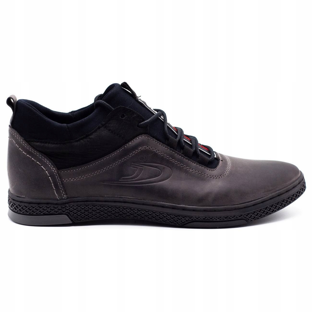

Szare Skóra naturalna Buty Polbut r.42