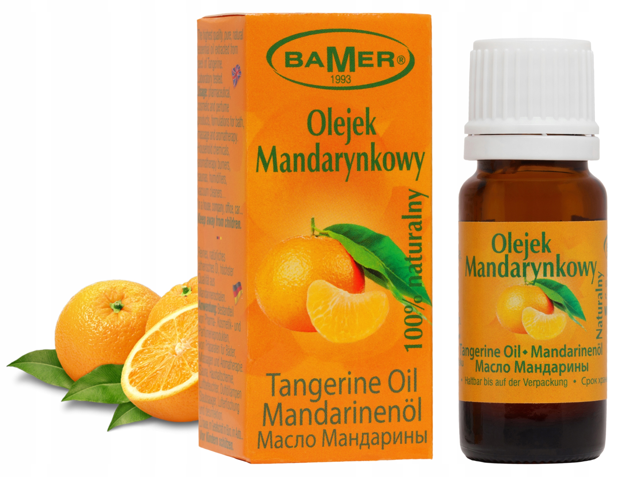 

Mandarynkowy Olejek Eteryczny Bamer, Mandarynka