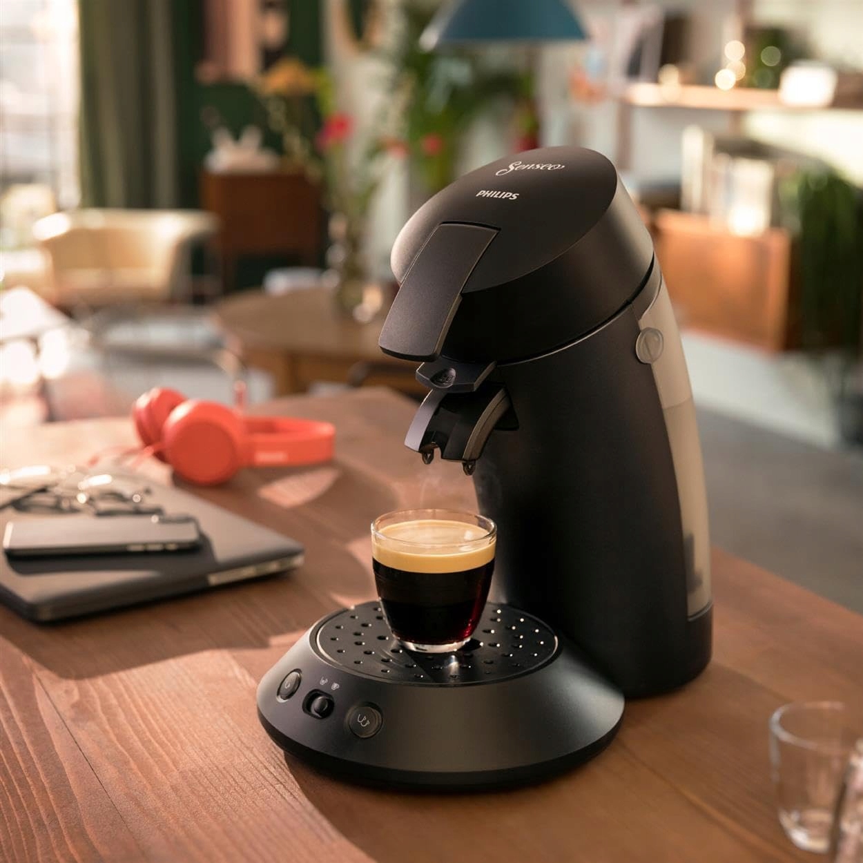PHILIPS Senseo Ekspres Do Kawy Na Saszetki Wybór Mocy Ekologiczny 0,7L — miniatura 3