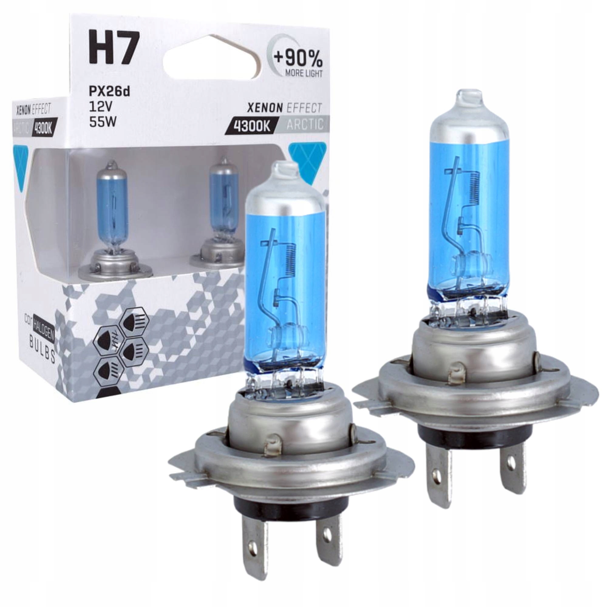 

Żarówki Vision Arctic White H7 12V 55W +90%