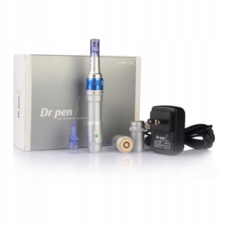 Urządzenie Derma Pen Dr Pen Ultima A6 mezoterapia mikroigłowa kartridże