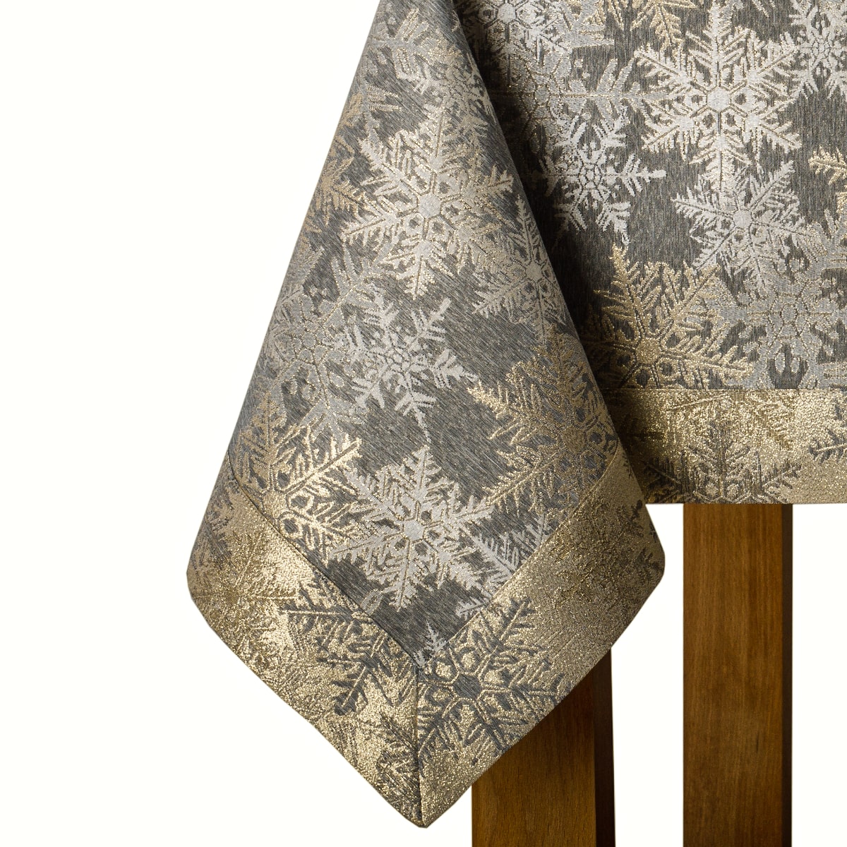 Obrus Świąteczny Mankiet 5 cm Magia Świąt 120x160 cm Szerokość produktu 120 cm