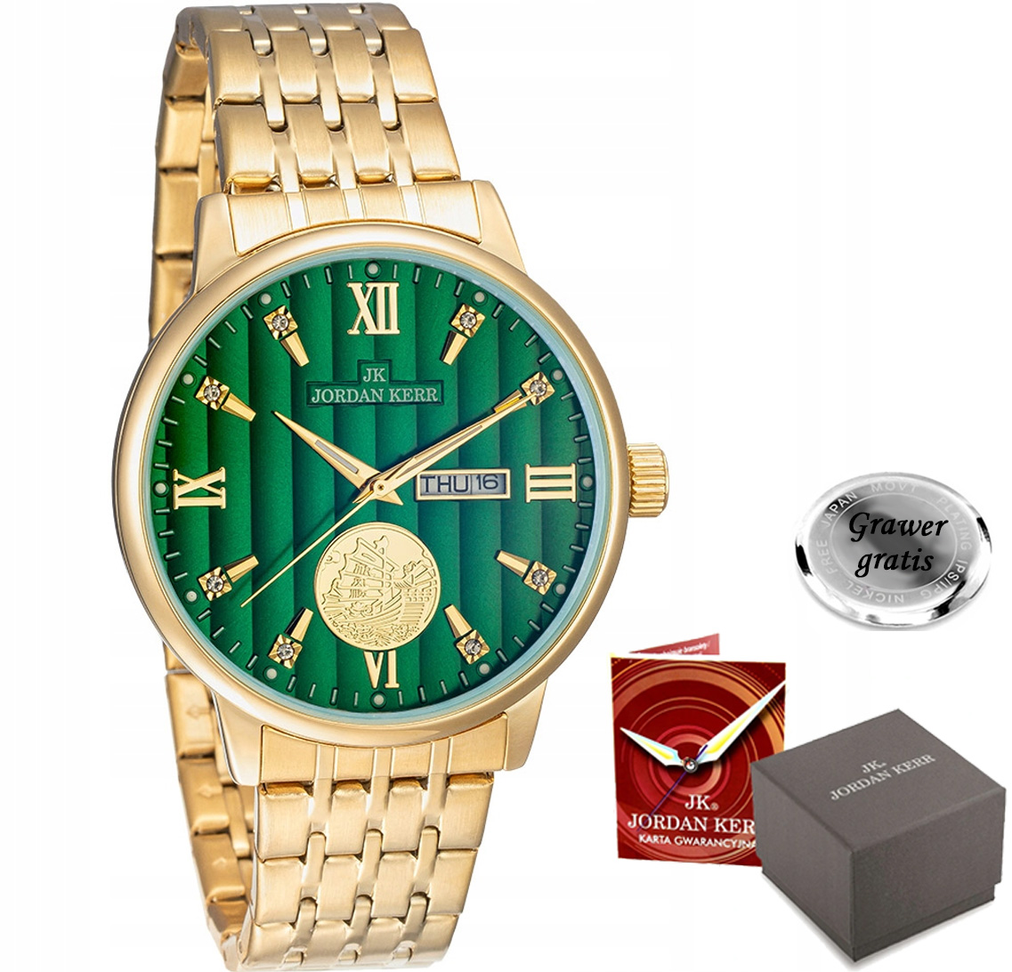 Dámské hodinky Jordan Kerr L1070 zlaté Datumovka