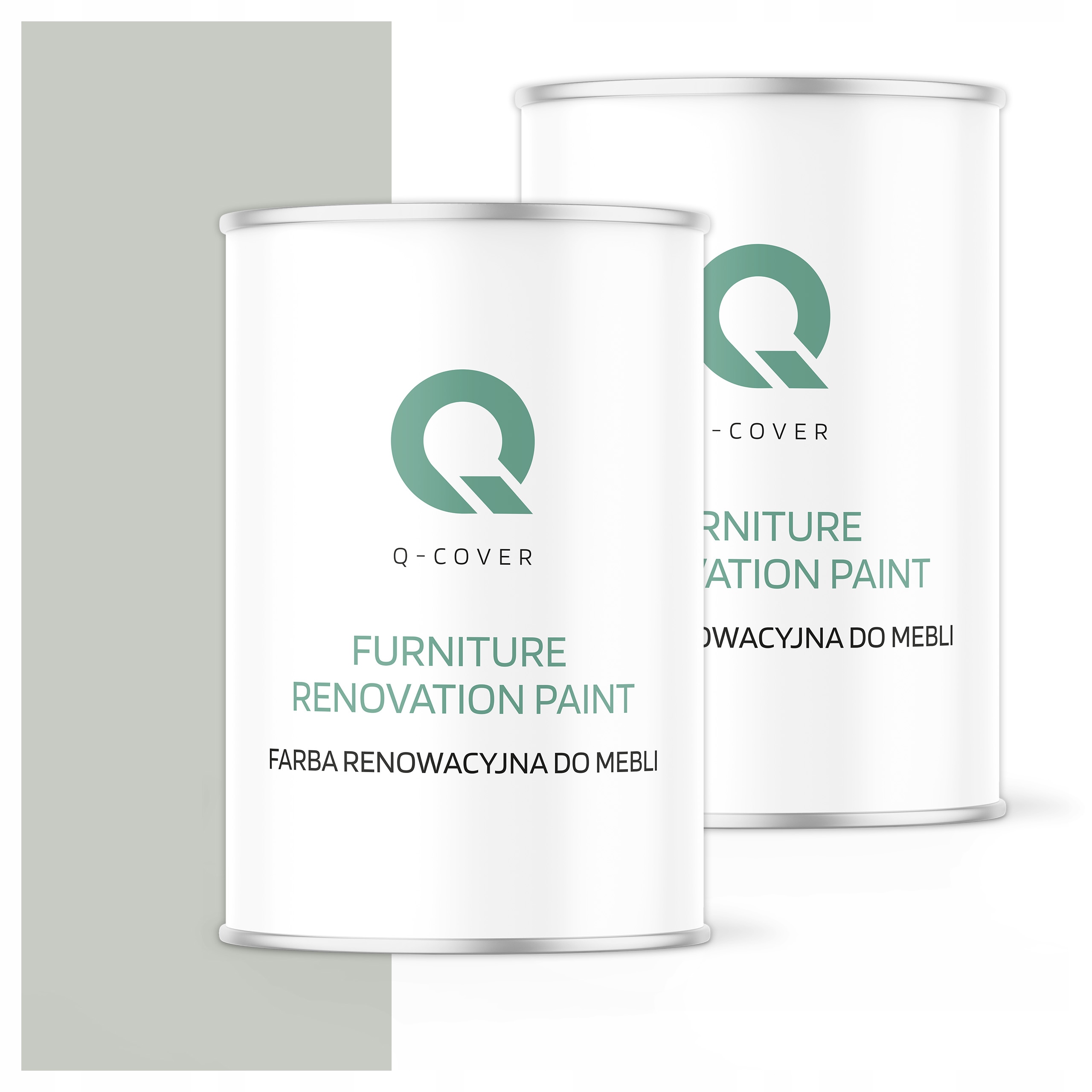 Farba na renováciu nábytku Mdf drevo 1L Ozdobná Biely papyrus 9018 Polomat