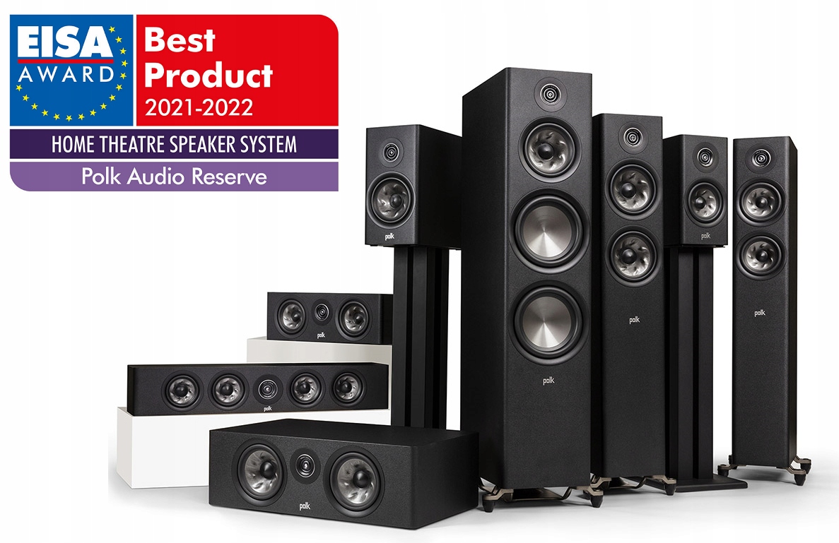 POLK Audio RESERVE полный комплект 5.0 + DENON AVR-X1600H звуковая система 5.0
