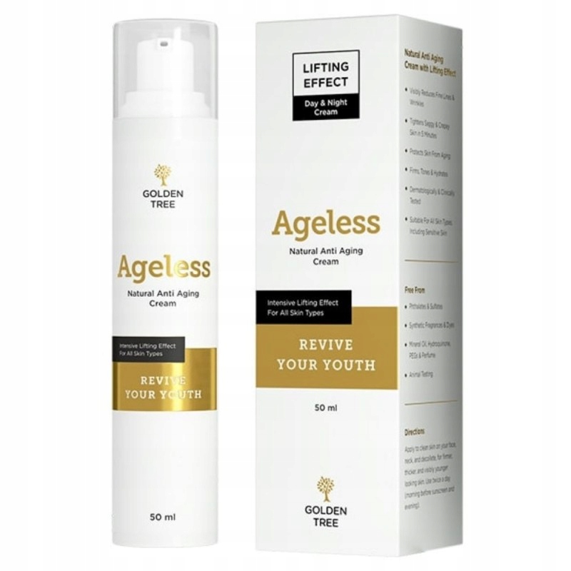 Golden Tree Ageless krém proti stárnutí pleti 50 ml