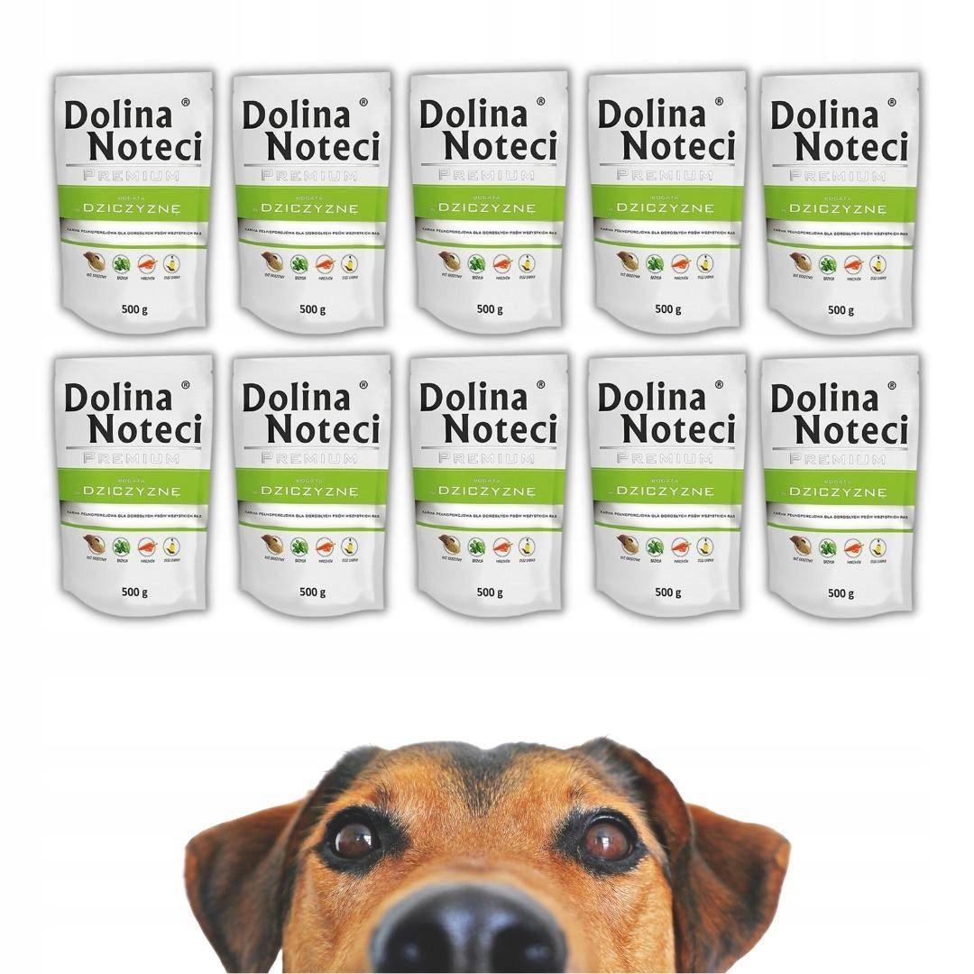 Levně Dolina Noteci Vlhké Krmivo Pro Psa Zvěřina 10x500g