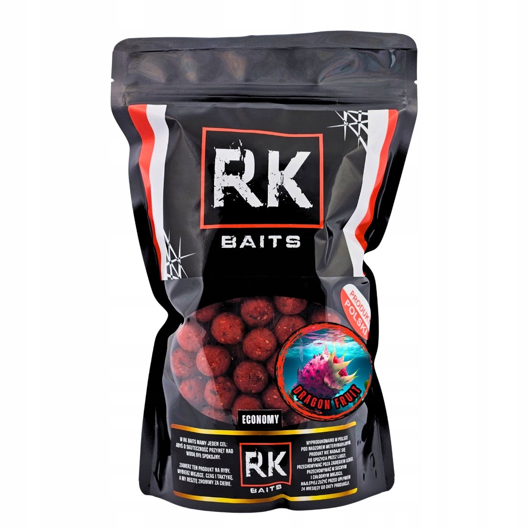 Kulki proteinowe Rk Baits Dragon Fruit Economy 18mm 1kg