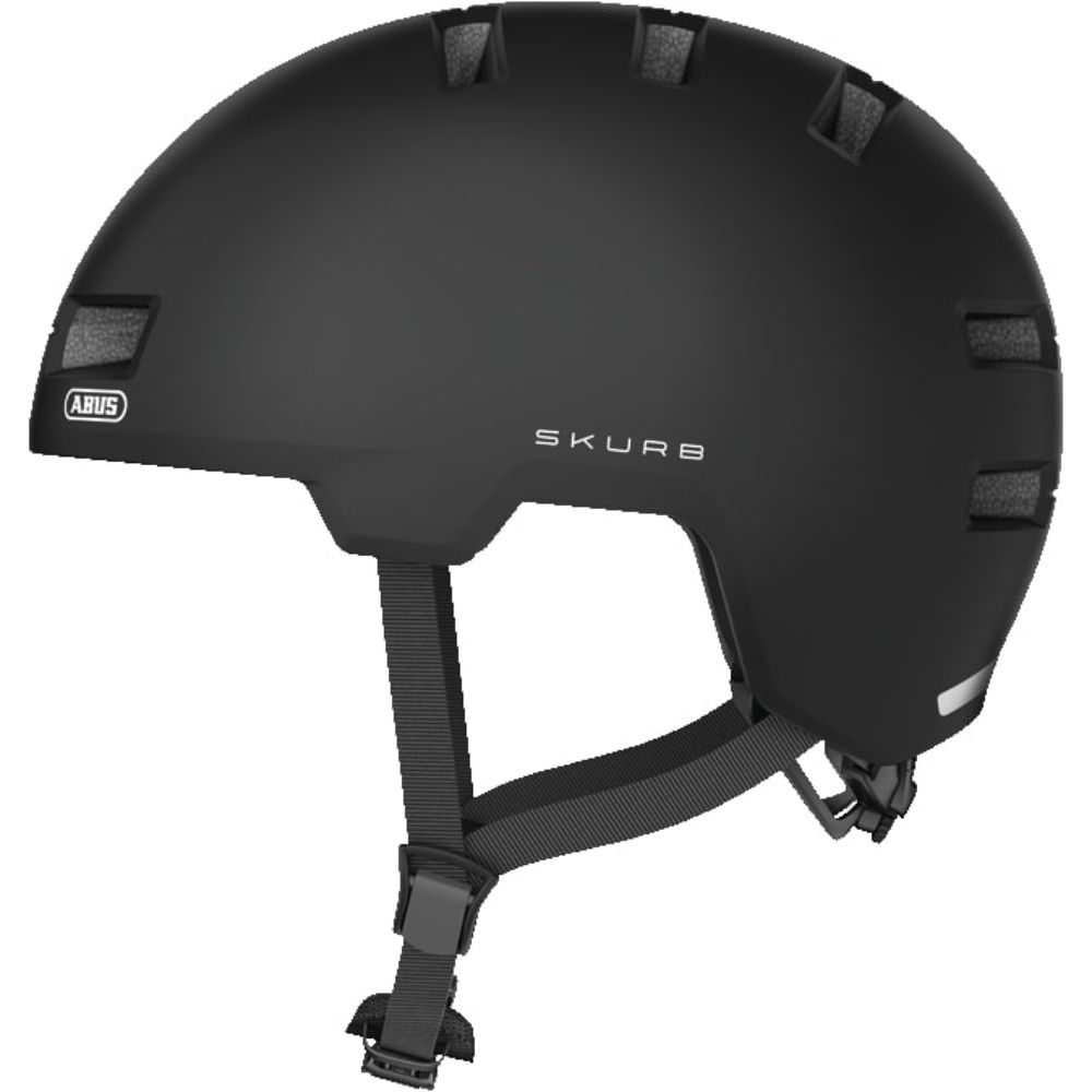 Kask Rowerowy Abus Skurb Velvet Czarny Rozmiar L 58-61cm Bmx Mtb