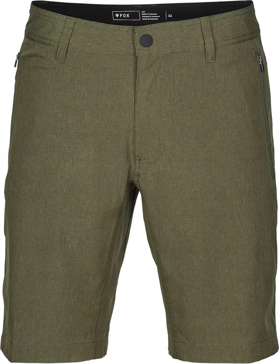 Kraťasy Každodenní šortky Fox Machete Tech Short Olive Green vel