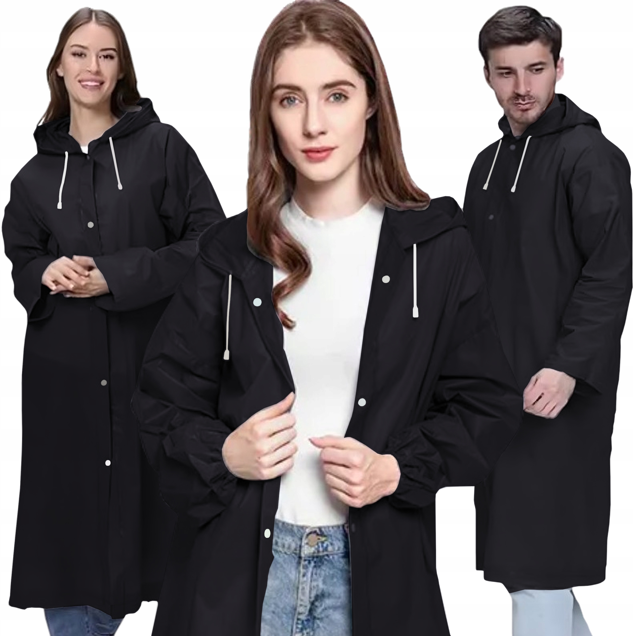 ПЛАЩ ПОНЧО ДОЖДЕВИК ВОДОНЕПРОНИЦАЕМЫЙ ПЛАЩ ДЛЯ ДОЖДЯ С КАПЮШОНОМ