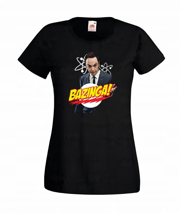 

XL Koszulka Damska Teoria Podrywu Sheldon Bazinga