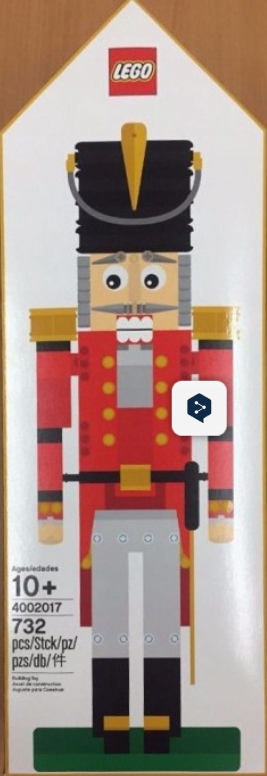 Lego 4002017 dziadek do orzechów edycja limitowana