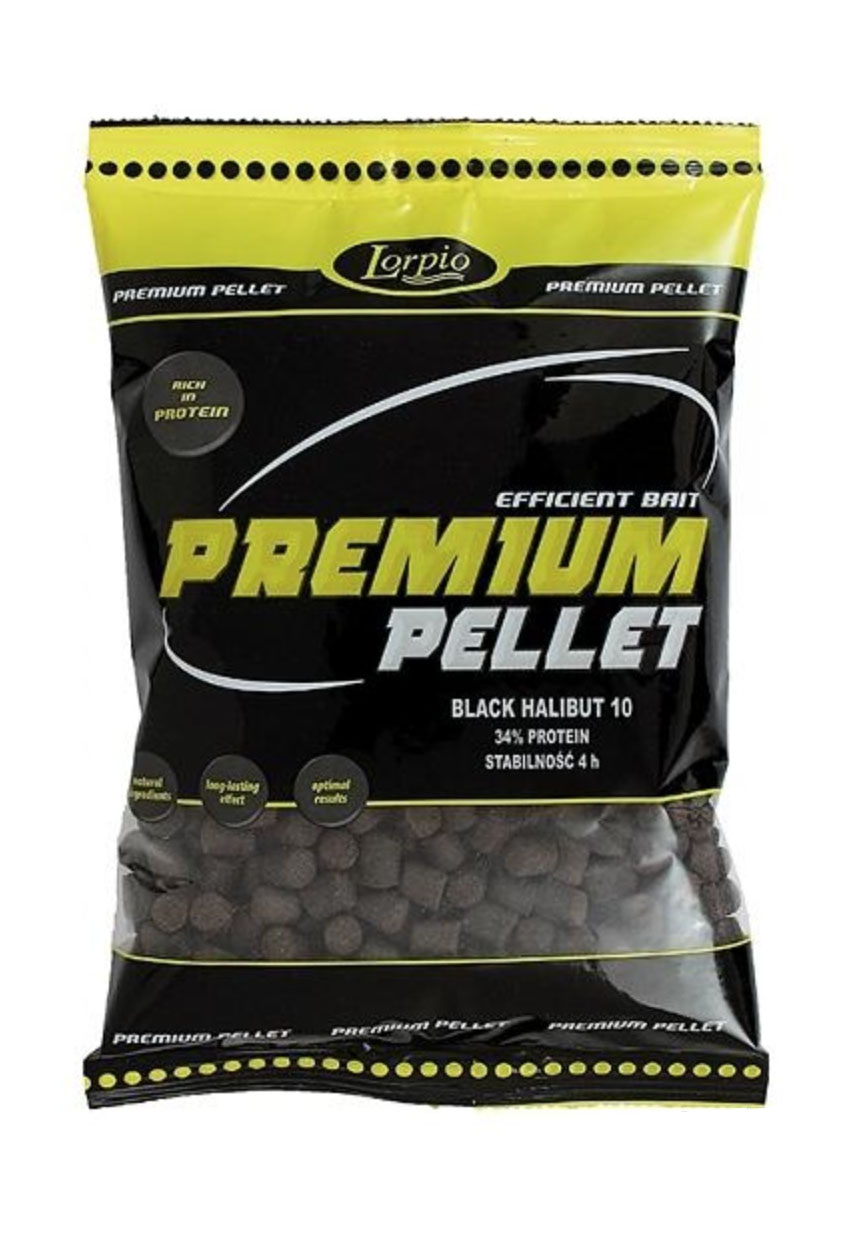 Pellet Lorpio Black Halibut 4.5mm 700g