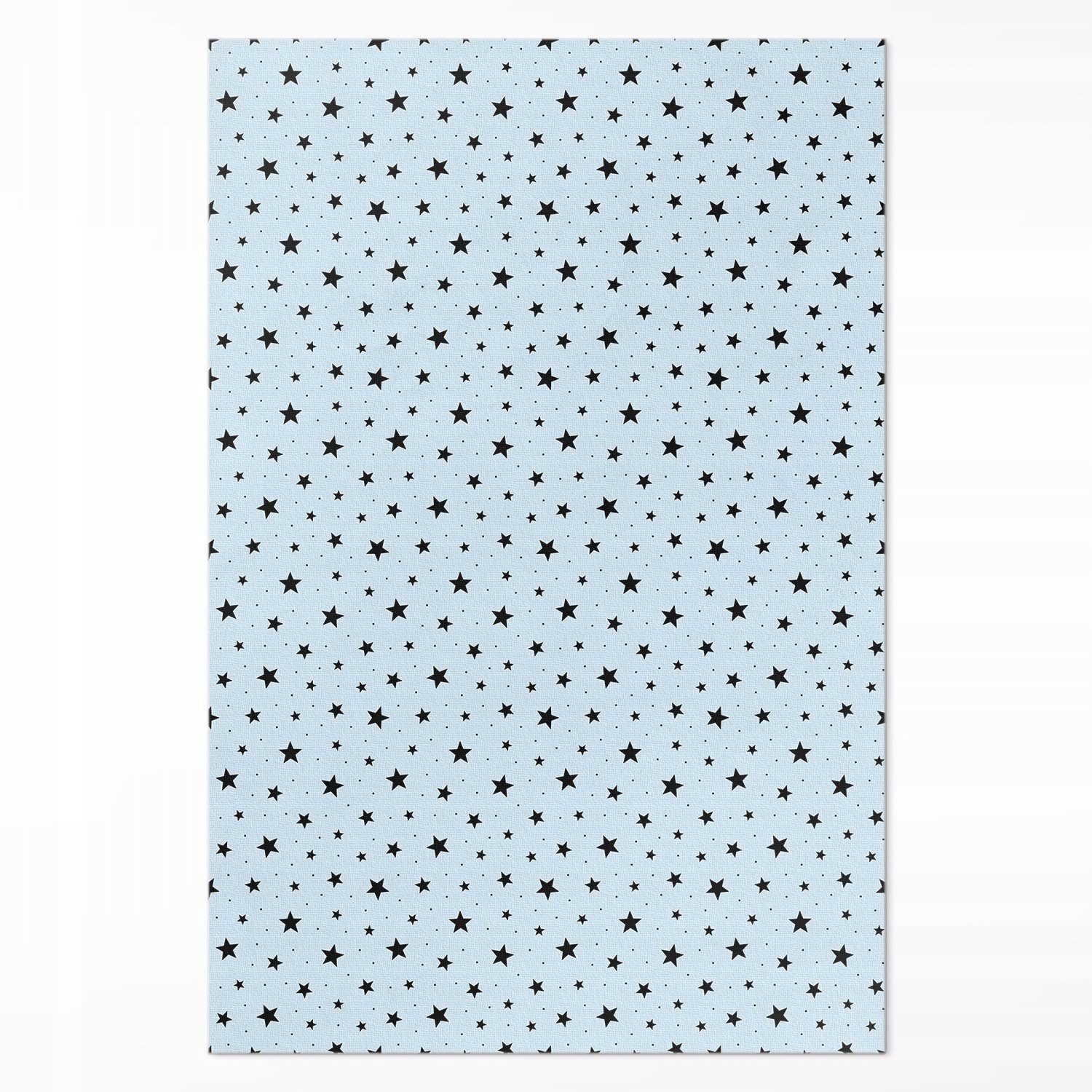 Vnútorný dekoratívny koberec Čierne drobné hviezdičky Vesmír Veľký 140x210 cm