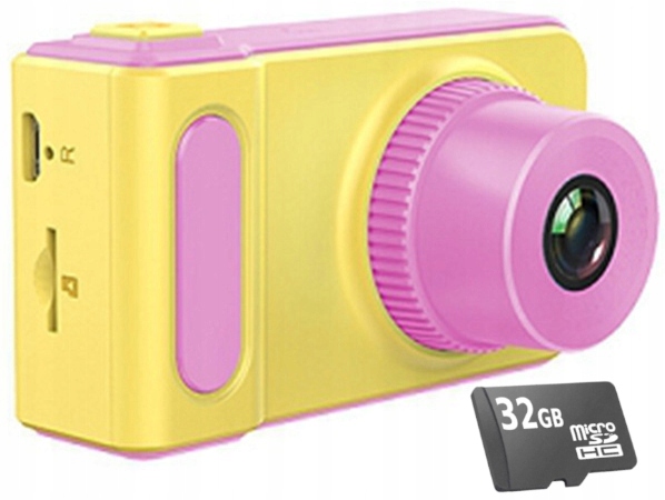 

Aparat fotograficzny dla dzieci akumulator +32GB