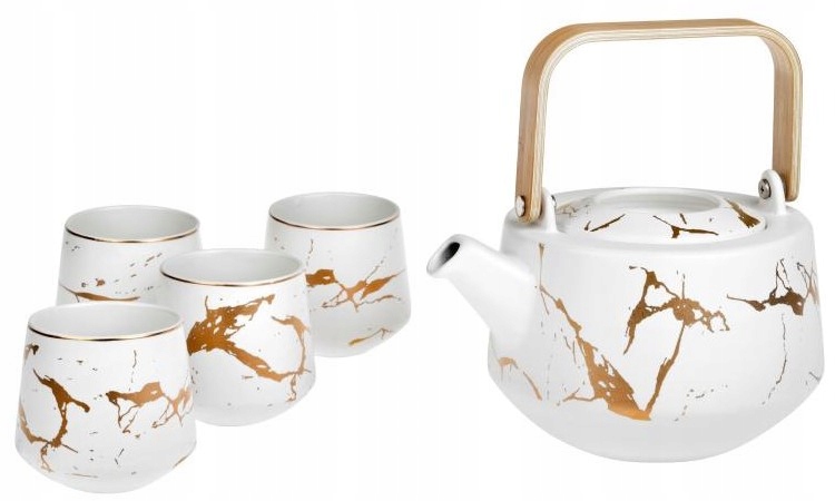 

Ceramiczny komplet do Parzenia herbaty 0,8l czarki