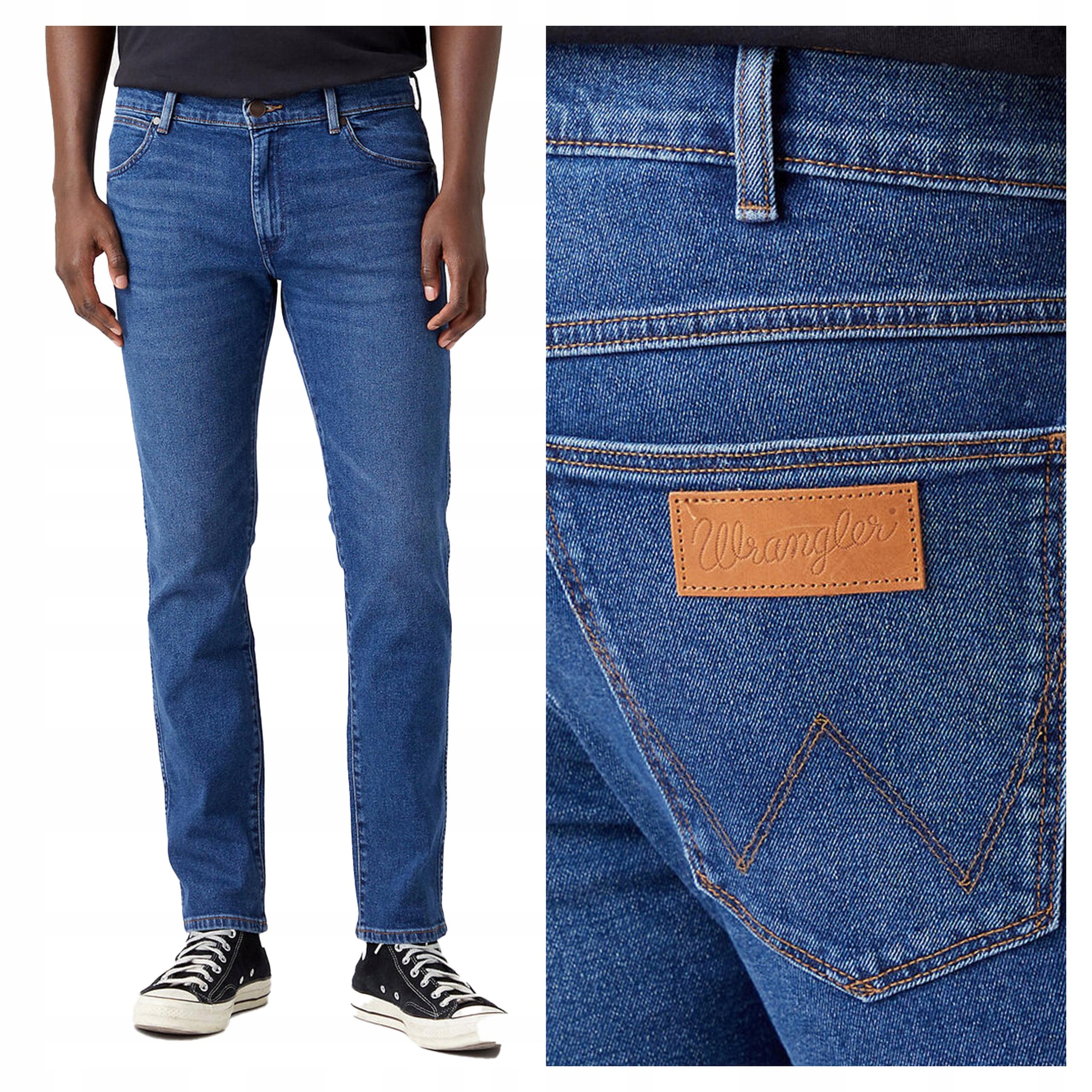 Wrangler Larston W31 L36 Pánské džíny úzkého střihu