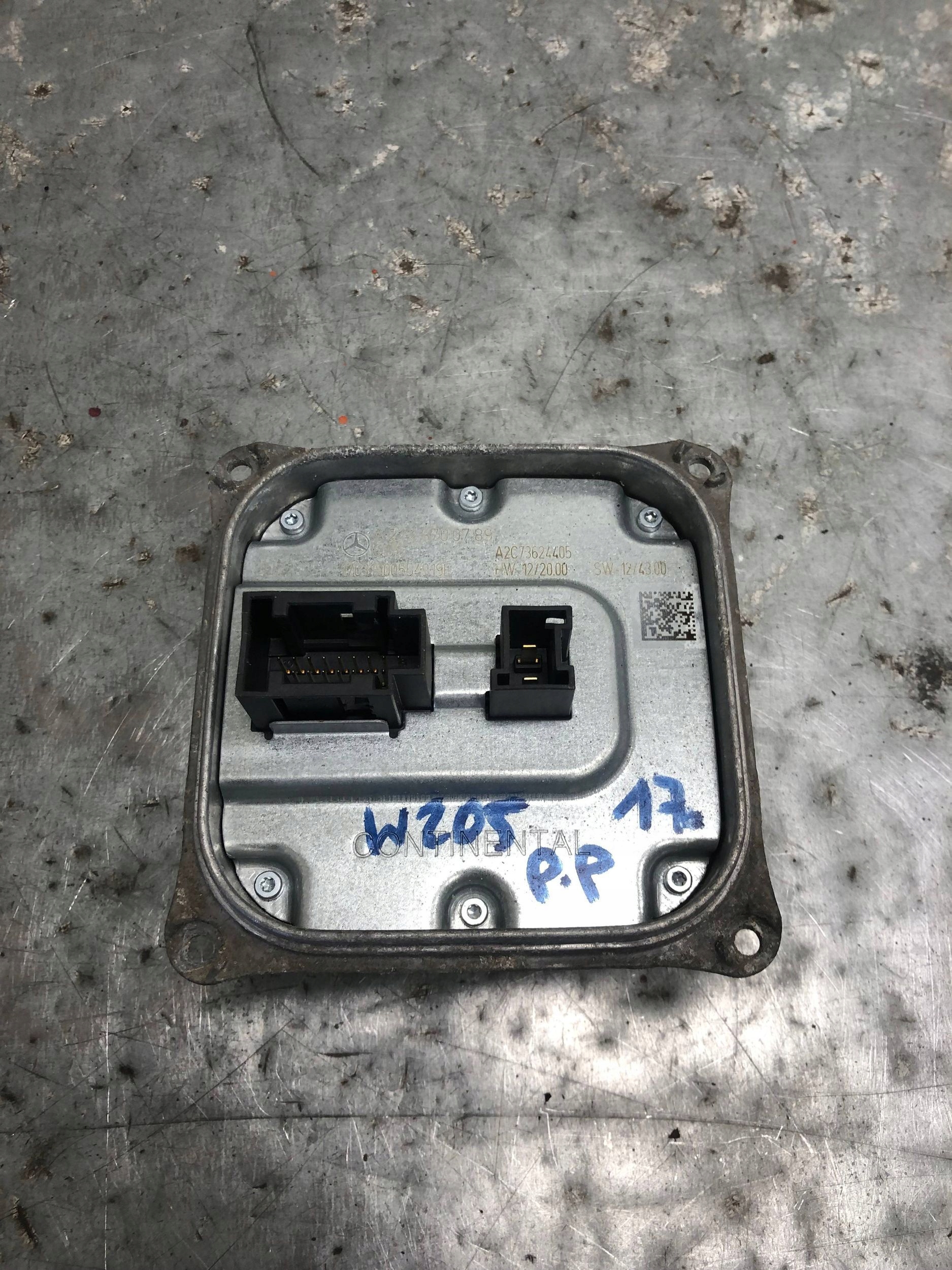 control unit LED right front MERCEDES W205 KOMBI A2228700789