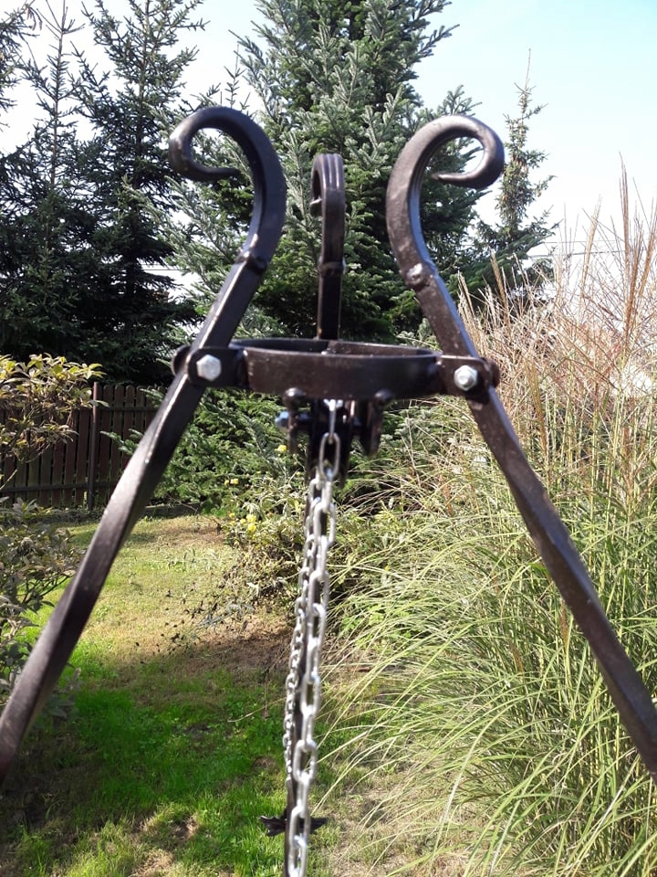 GRILL PALENISKO TRÓJNÓG RUSZT FI60 +KOCIOŁEK 16L Producent inna