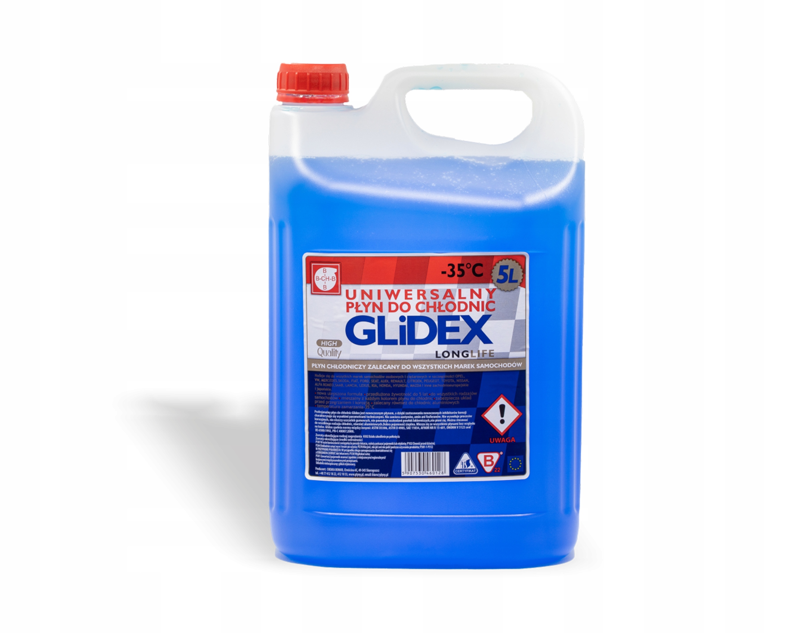 

Płyn do chłodnic 5L Glidex Longlife Niebieski 5L