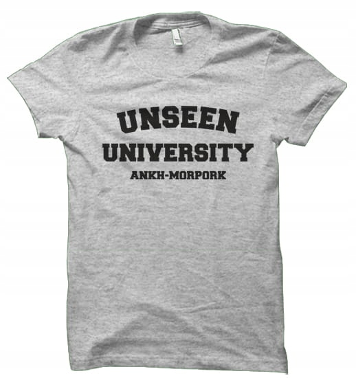 

Unseen University Pratchett koszulka damska